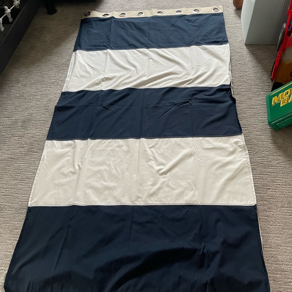 (2) pottery Barn Kids Blackout Panel 84x44”